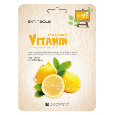 Маска для лица с витамином S+miracle Vitamin Essence Mask